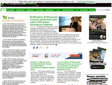 Tablet Screenshot of andaluciaeduca.com